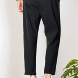 Clement - Cropped Smart Trousers