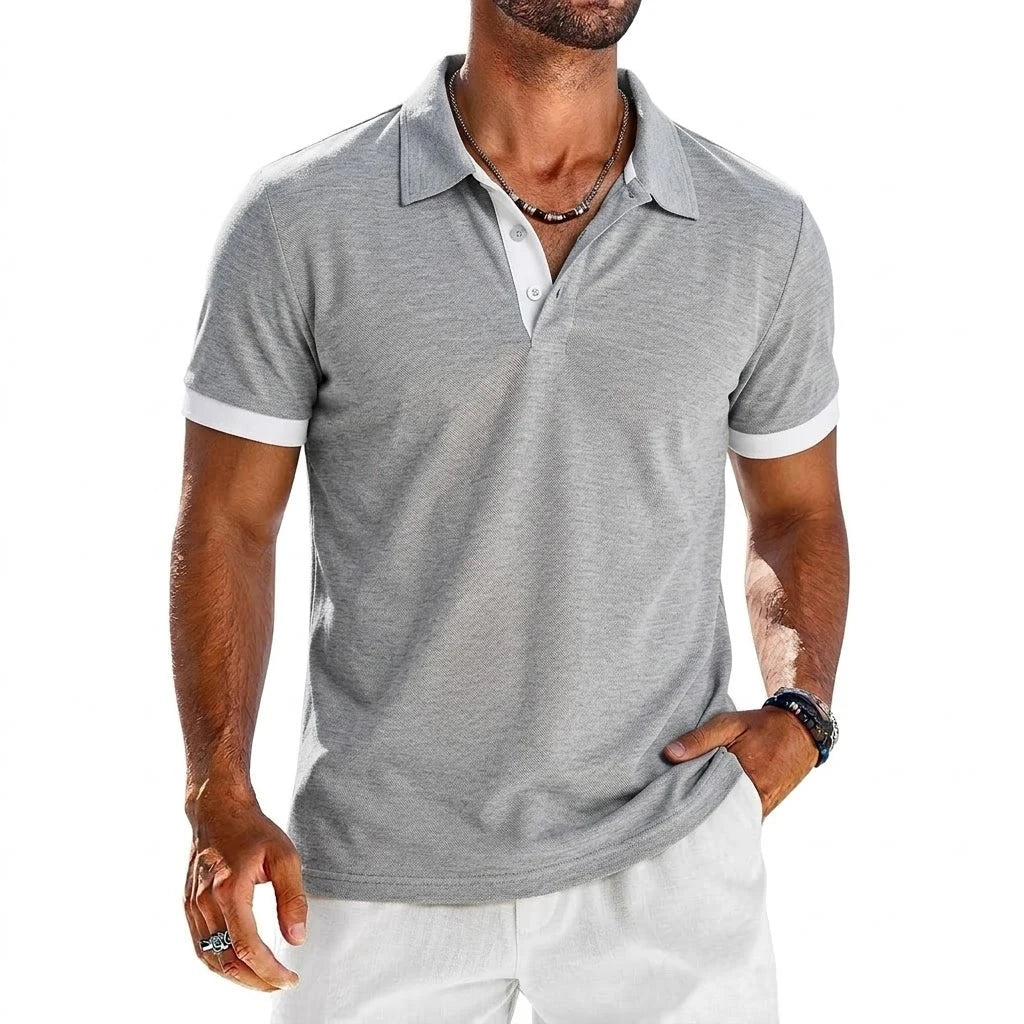 Dennis - Contrast Polo Shirt
