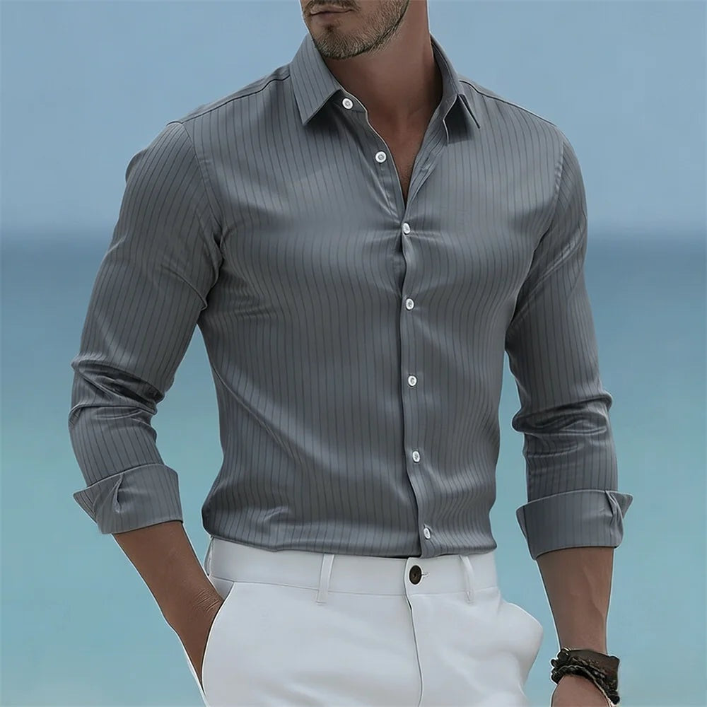 Milburn - Striped Shirt