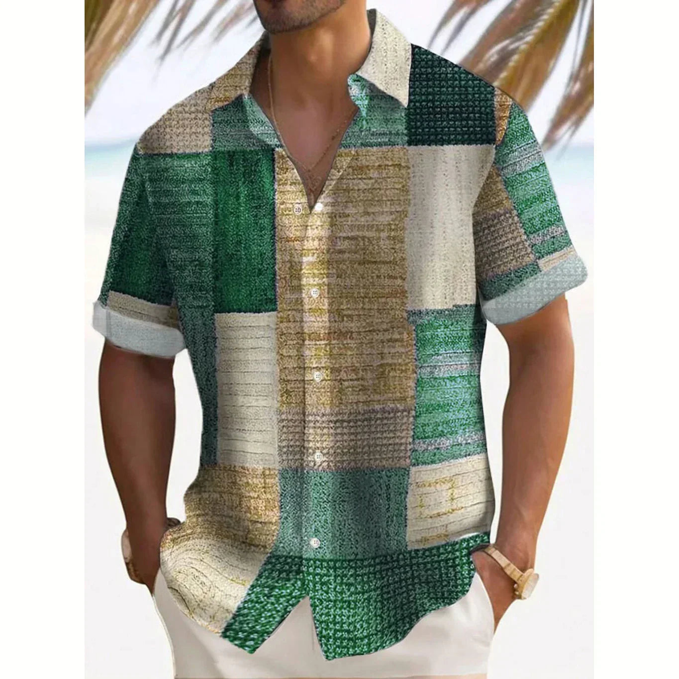 Murray - Summer Patchwork Shirt