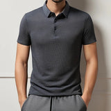 Harlan - Knit Short Sleeve Polo Shirt