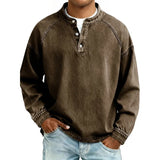 Marcus - Washed Denim Pullover Shirt