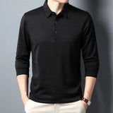Guthrie - Knit Long Sleeve Polo Shirt