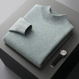 Ingram - Mock Neck Cashmere Jumper