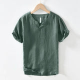 Marlow - Short Sleeve Relaxed Fit Linen Shirt