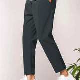 Clement - Cropped Smart Trousers
