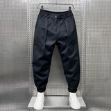 Rupert - Textured Pleated Trousers