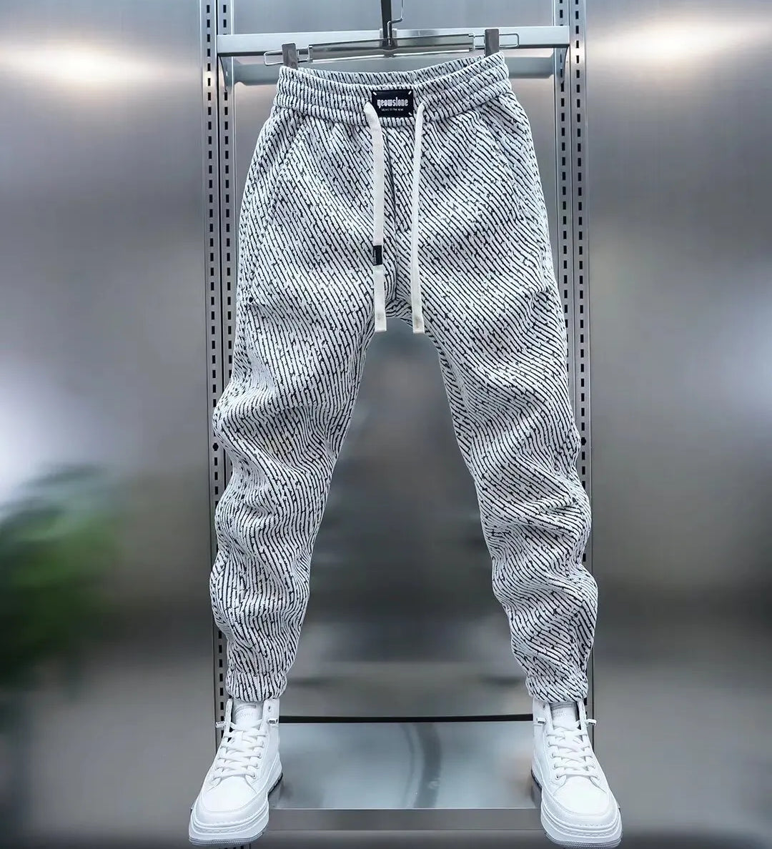 Felix - Textured Knit Joggers