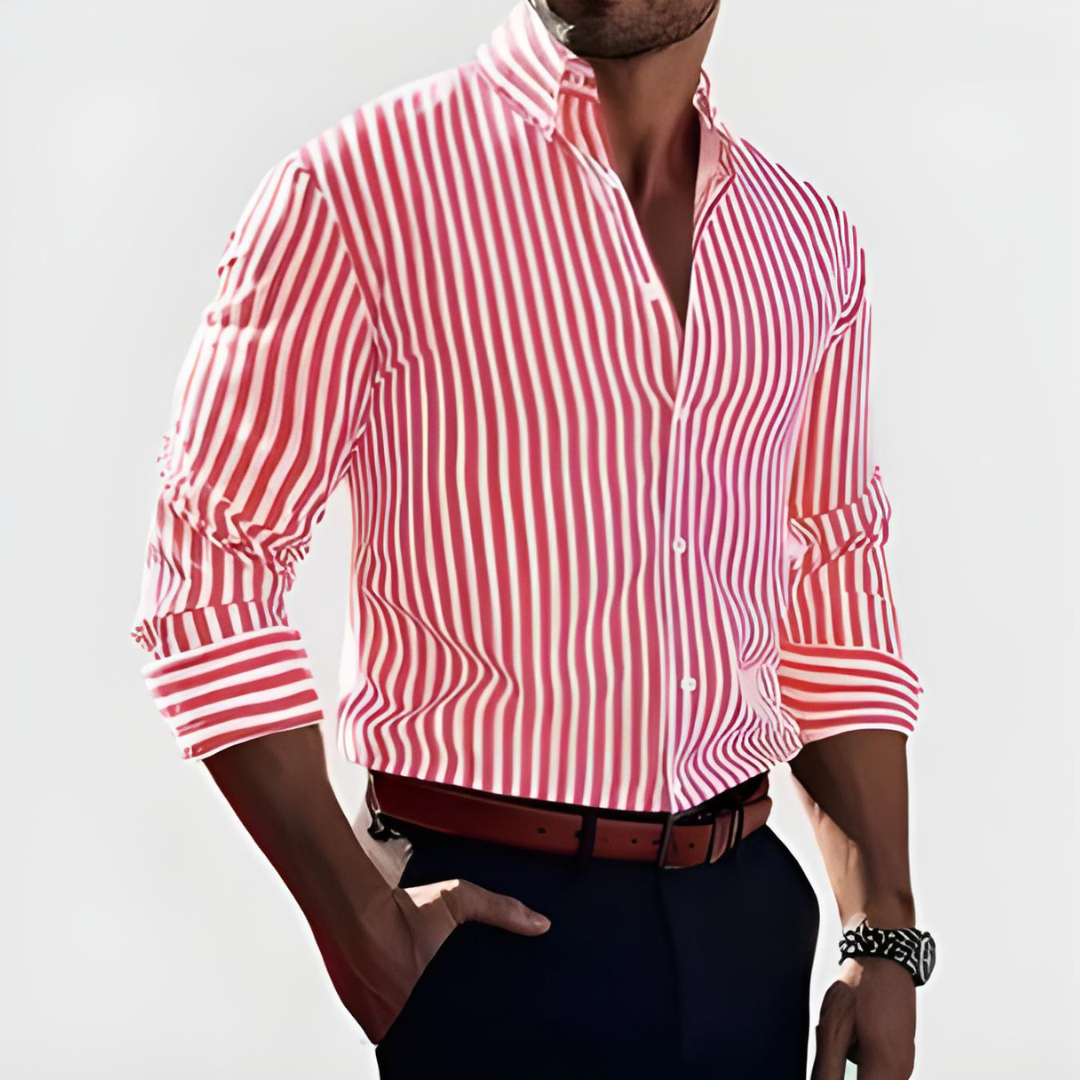 Arnold - Bold Striped Shirt