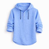 Hayes - Linen Hooded Shirt