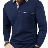 Carter - Classic Long Sleeve Polo Shirt