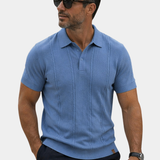 Emerson - Elegant Knit Polo Shirt