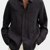 Hastings - Linen Button-Up Shirt