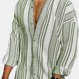 Michael - Striped Linen Shirt