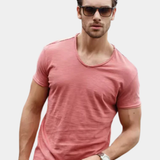 Landon - Modern Cut Cotton T-Shirt