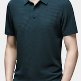 Noel - Textured Short Sleeve Polo Shirt