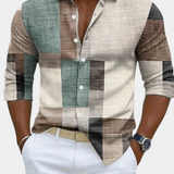 Geoffrey - Geometric Print Shirt