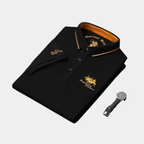 Declan - Contrast Collar Polo Shirt