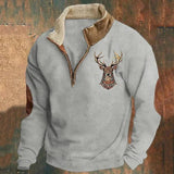 Garrick - Embroidered Fleece Half-Zip