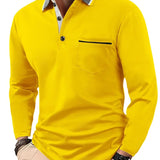 Carter - Classic Long Sleeve Polo Shirt