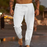 Bentley - Casual Cotton Beach Trousers