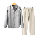 Navora Linen Long Sleeve Set