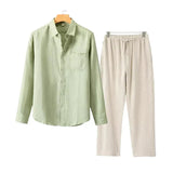 Navora Linen Long Sleeve Set