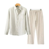 Navora Linen Long Sleeve Set