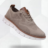 Ultracomfort Breathable Shoes - Khaki & White