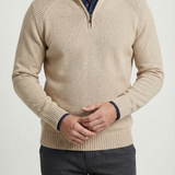 Sebastian - Soft Half-Zip Jumper