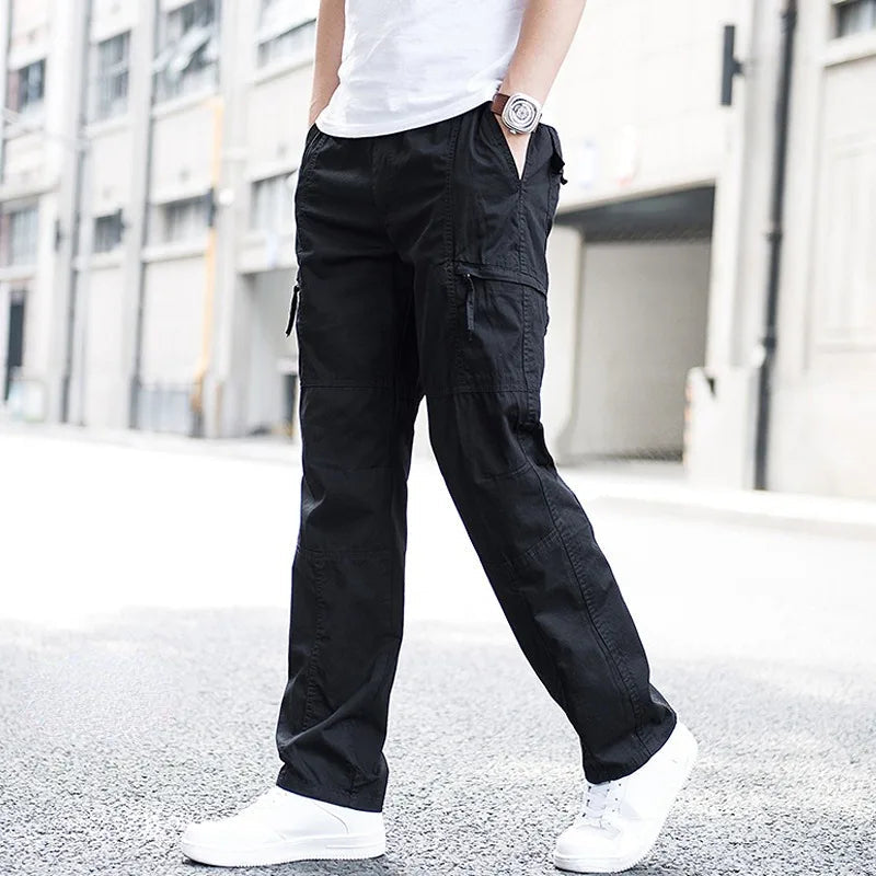 Benson - Cotton Cargo Trousers