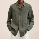 Hastings - Linen Button-Up Shirt