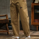 Ollie - Vintage Wash Cargo Trousers