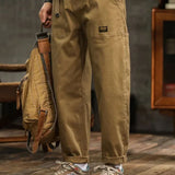Ollie - Vintage Wash Cargo Trousers