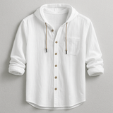 Jay - Hooded Cotton Shirt