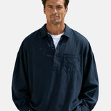Gerard - Half-Placket Button Shirt