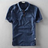 Camden Linen Collar Tee