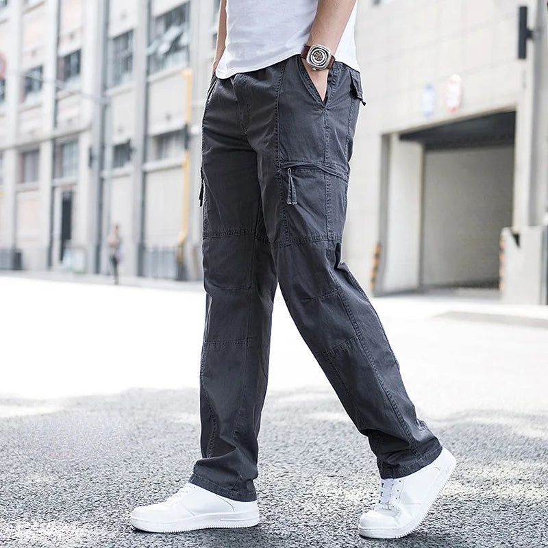 Benson - Cotton Cargo Trousers