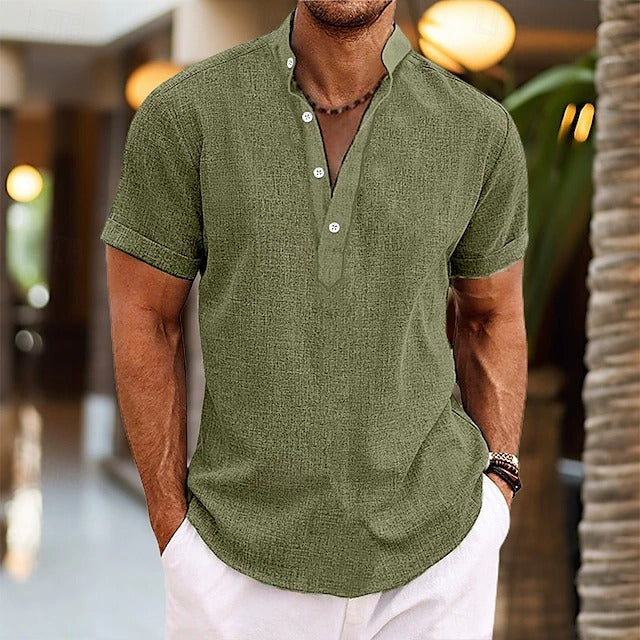 Nixon - Textured Popover Shirt