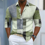 Geoffrey - Geometric Print Shirt