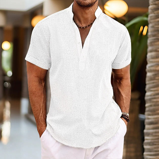 Nixon - Textured Popover Shirt