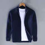 Vaughan - Merino Zip Cardigan