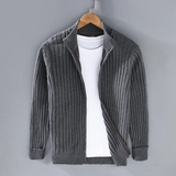 Vaughan - Merino Zip Cardigan