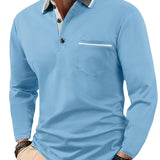 Carter - Classic Long Sleeve Polo Shirt