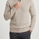 Jacob - Quarter-Zip Textured Jumper