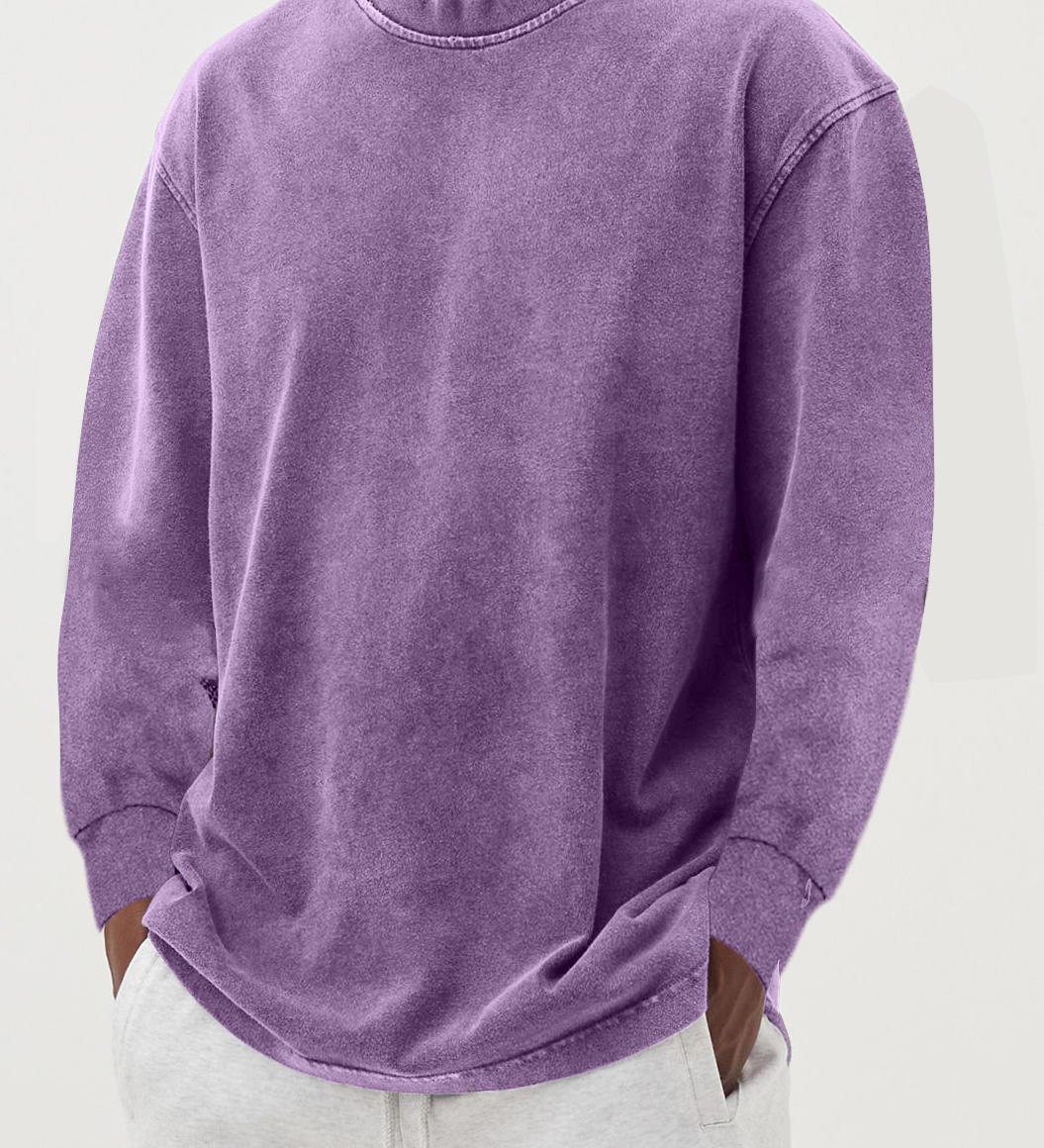 Marvin - Simple Long Sleeve T-Shirt