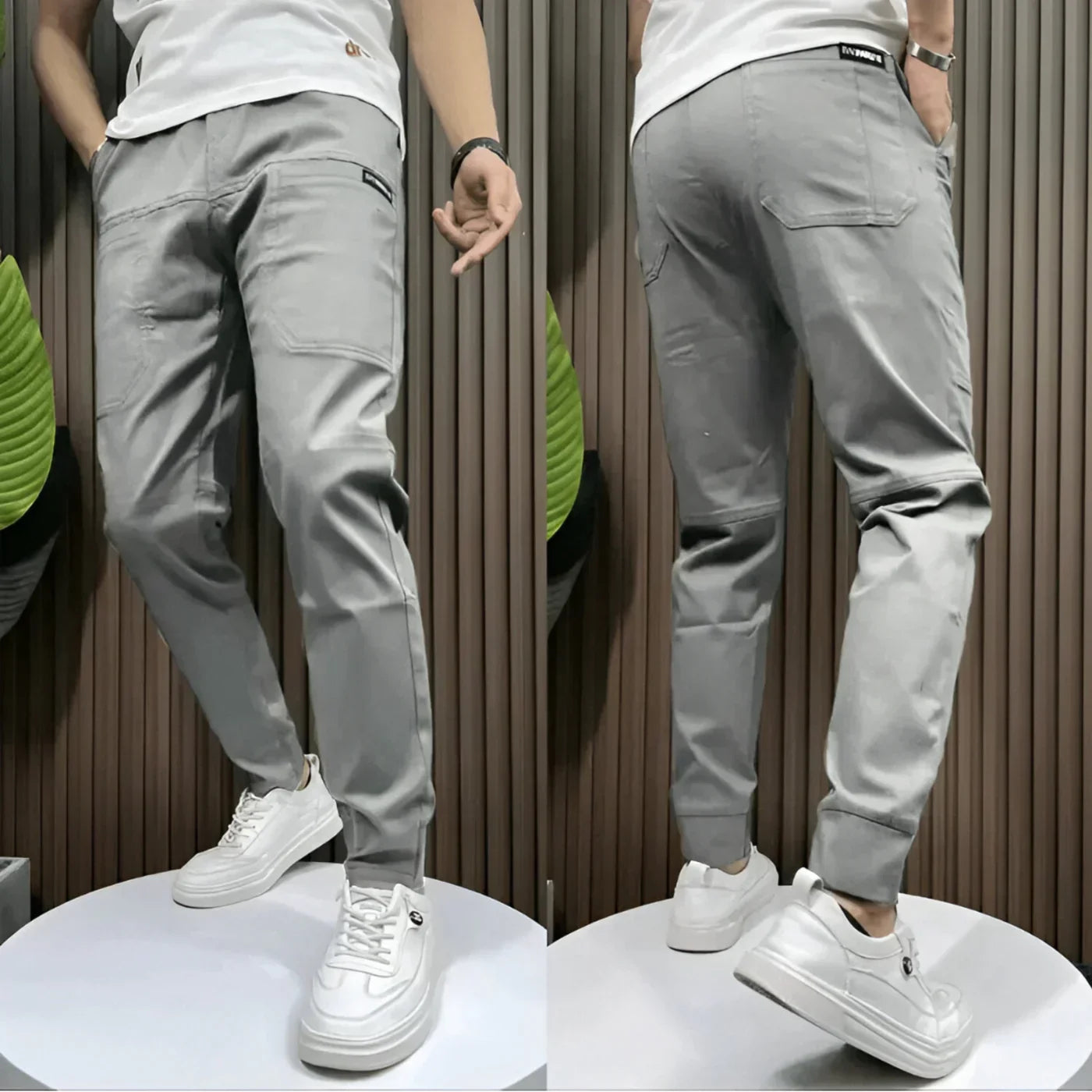 Lucian - Lightweight Stretch Cargo Trousers