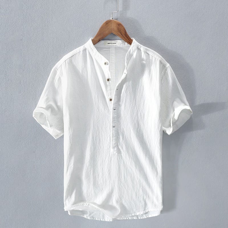 Jonathan - Mandarin Collar Shirt