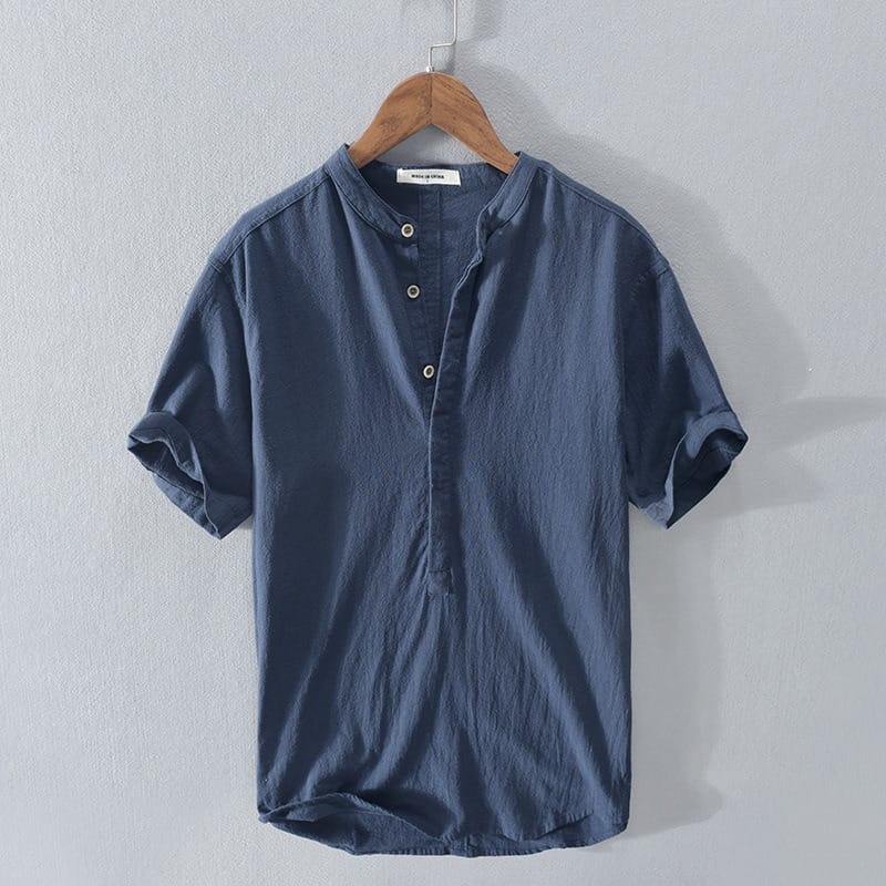 Jonathan - Mandarin Collar Shirt