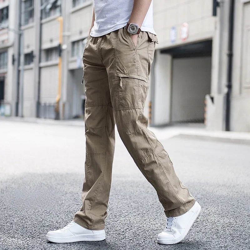Benson - Cotton Cargo Trousers